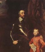 Anthony Van Dyck The Count of Arundel and his son Thonmas (mk08) Spain oil painting artist